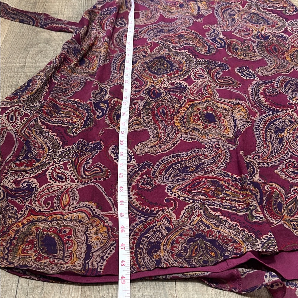 Ralph Lauren Paisley  Dress in Rich Purple - Picture 9 of 9